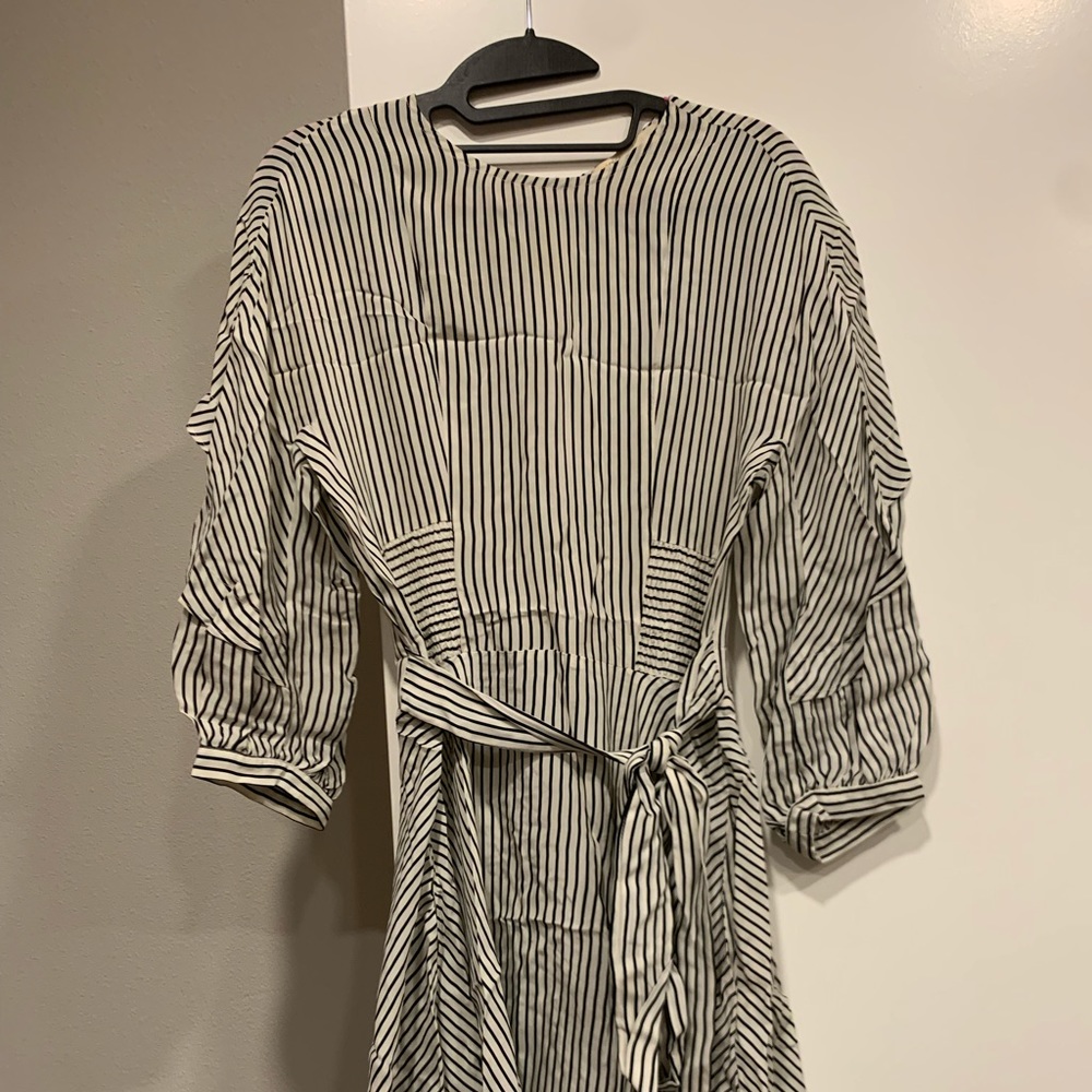 Maje dress in black and white - Picture 2 of 7